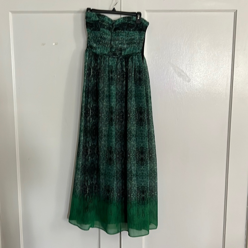 Gorgeous dark green dress